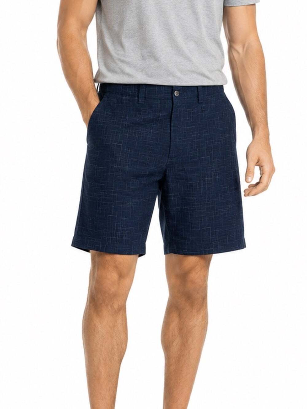 Callaway Men’s Blue Slash & Back Pocket Lightweight Golf Activewear Shor…